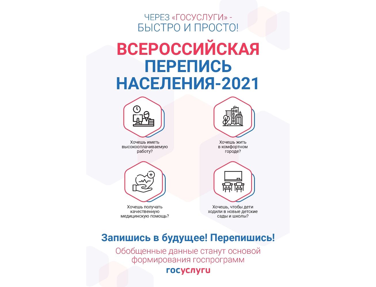 Перепись на портале «Госуслуги»: удобство и безопасность